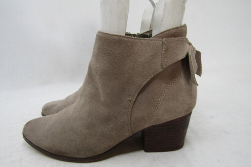 Sole Society Womens Size 8.5 M Brown Suede Ankle Fashion Boots Bootie
